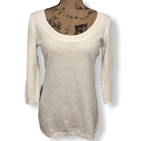 {NY&Co} Soft Scoop Neck Sweater - Picture 1 of 5